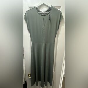 RW&CO. - A line dress with key hole detail - Green - Size XS